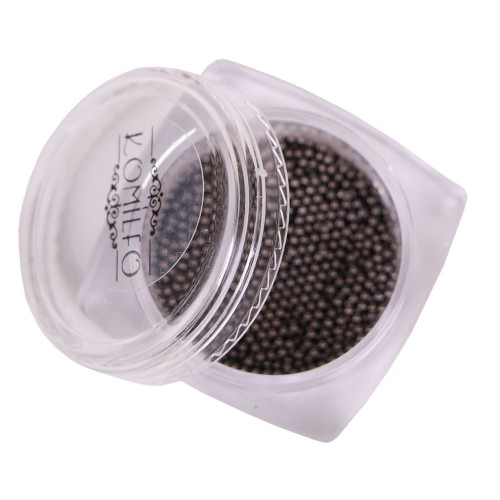 Komilfo broths (metal) black nickel, 1 mm, 6 grams