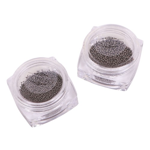 Komilfo broths (metal) black nickel, 1 mm, 6 grams