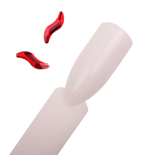 Komilfo Stones S (2×9 mm) Red, 2 pieces