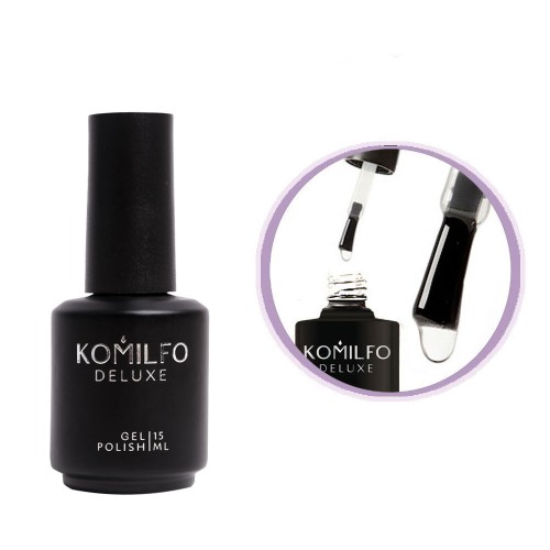Komilfo No Wipe No UV Top – top for gel polish without a sticky layer WITHOUT UV filters, 15 ml Komilfo No Wipe No UV Top – top for gel polish without a sticky layer WITHOUT UV filters, 15 ml