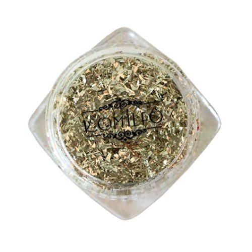 Komilfo Foil Stripes №09 Champagne Silver, (0,2 g) Komilfo Foil Stripes №09 Champagne Silver, (0,2 g)