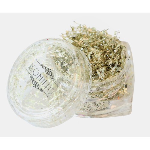 Komilfo Foil Stripes №09 Champagne Silver, (0,2 g)
