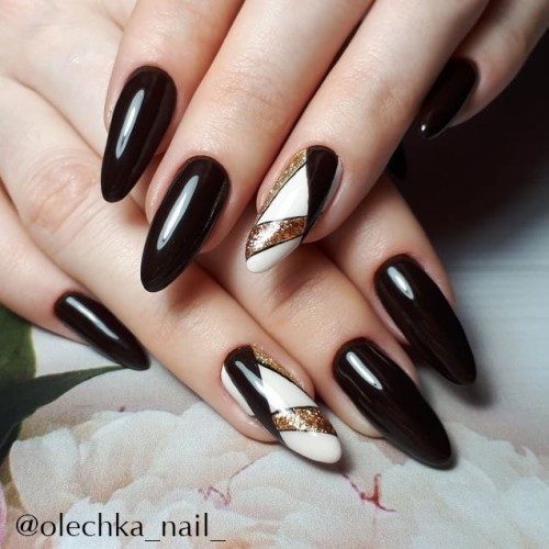 Gel Polish Komilfo Deluxe Series Dusk Collection D298 (dark brown, enamel), 8 ml