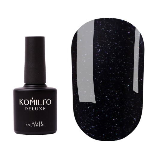 Komilfo No Wipe Glitter Top – top for gel polish with glitter without sticky layer, 8 ml Komilfo No Wipe Glitter Top – top for gel polish with glitter without sticky layer, 8 ml