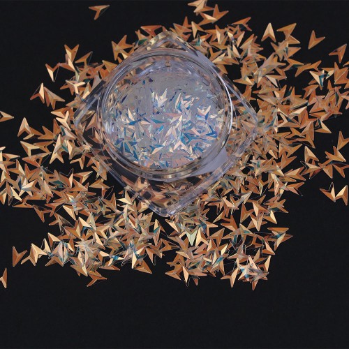 Komilfo 3D Dragon Scale №042, arrow, unicorn 1, 1 g Komilfo 3D Dragon Scale №042, arrow, unicorn 1, 1 g