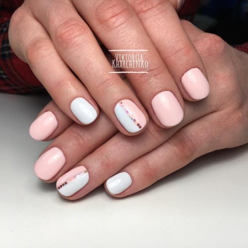 Gel Polish Komilfo Deluxe Series D032 (creamy pink, enamel), 15 ml