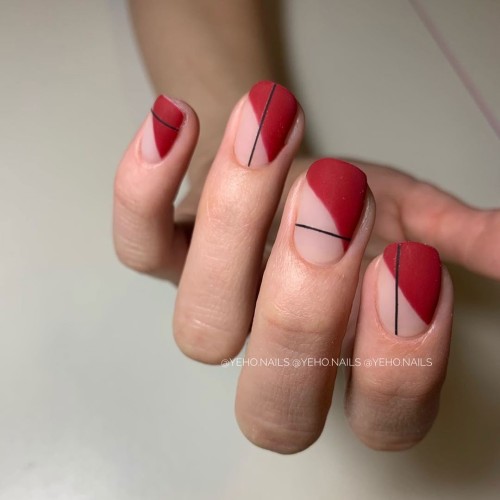 Gel polish Komilfo Deluxe Series D088 (raspberry-burgundy, enamel), 15 ml