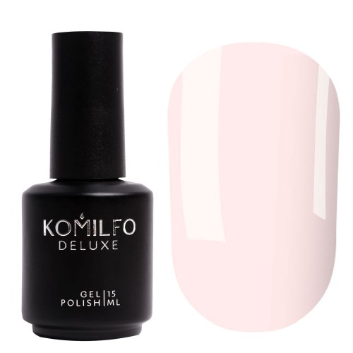 Gel Polish Komilfo Deluxe Series D032 (creamy pink, enamel), 15 ml Gel Polish Komilfo Deluxe Series D032 (creamy pink, enamel), 15 ml