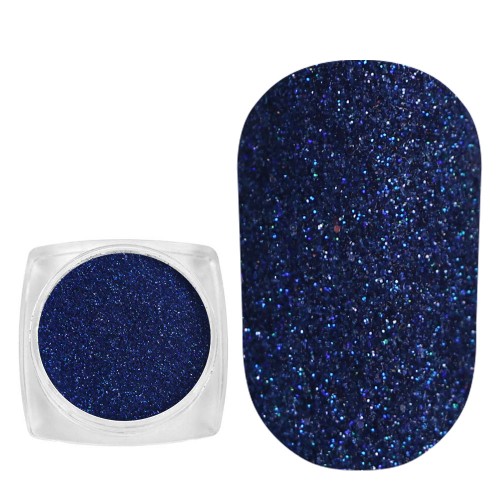 Komilfo spangles 012, size 0.08 mm, (blue hologram), E2.5 g Komilfo spangles 012, size 0.08 mm, (blue hologram), E2.5 g