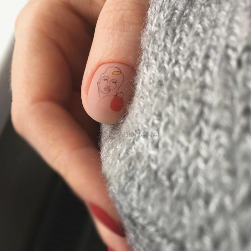 Gel Polish Komilfo French Collection F005 (warm beige, enamel, for french), 15 ml