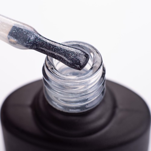 Komilfo No Wipe Glitter Top – top for gel polish with glitter without sticky layer, 8 ml