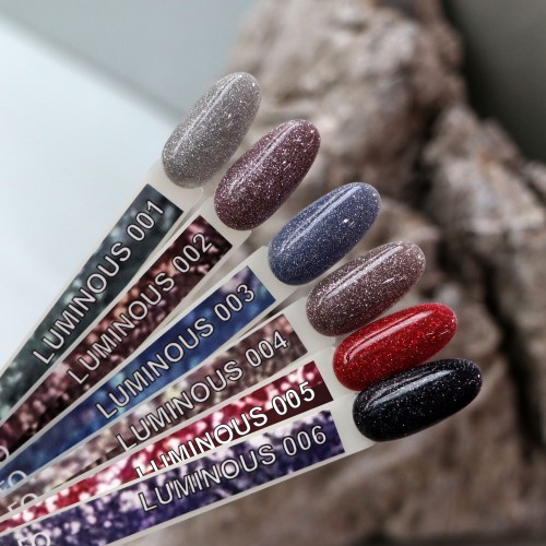 Komilfo Luminous Collection L001 (silver reflective), 8 ml