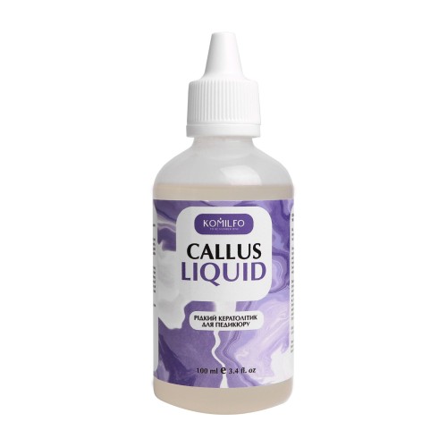 Komilfo Callus Liquid – liquid keratolytic for pedicure, 100 ml Komilfo Callus Liquid – liquid keratolytic for pedicure, 100 ml