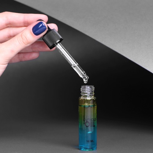 Komilfo cuticle oil with dropper “Grape aroma”, 10 ml