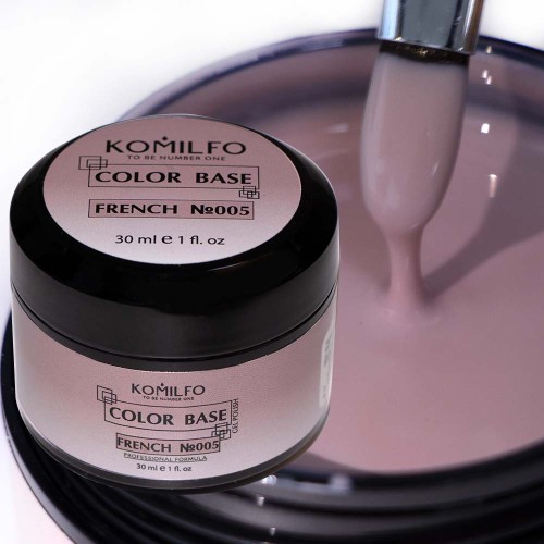 Komilfo Color Base French 005, 30 ml (gel-jar) Komilfo Color Base French 005, 30 ml (gel-jar)