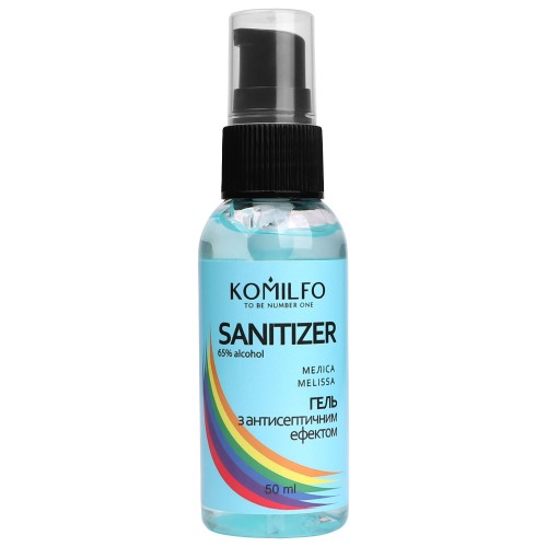Komilfo Hand Sanitizer, Melissa – gel with an antiseptic effect, Melissa, 50 ml Komilfo Hand Sanitizer, Melissa – gel with an antiseptic effect, Melissa, 50 ml