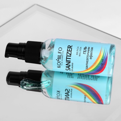 Komilfo Hand Sanitizer, Melissa – gel with an antiseptic effect, Melissa, 50 ml