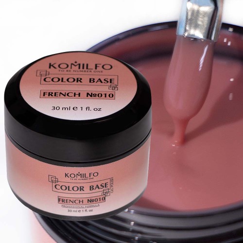 Komilfo Color Base French 010, 30 ml (gel-jar) Komilfo Color Base French 010, 30 ml (gel-jar)