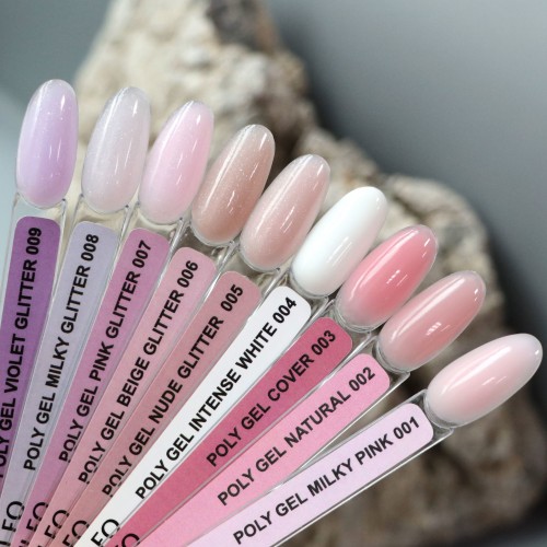 Komilfo PolyGel 001 Milky Pink, 15 ml