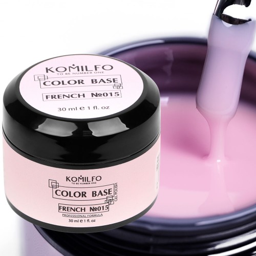 Komilfo Color Base French 015, 30 ml (gel-jar) Komilfo Color Base French 015, 30 ml (gel-jar)