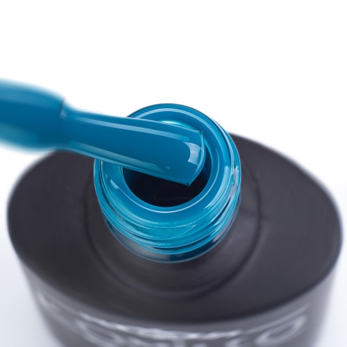 Гель-лак Komilfo Deluxe Series №D219 (приглушенный бирюзово-синий, эмаль), 8 мл