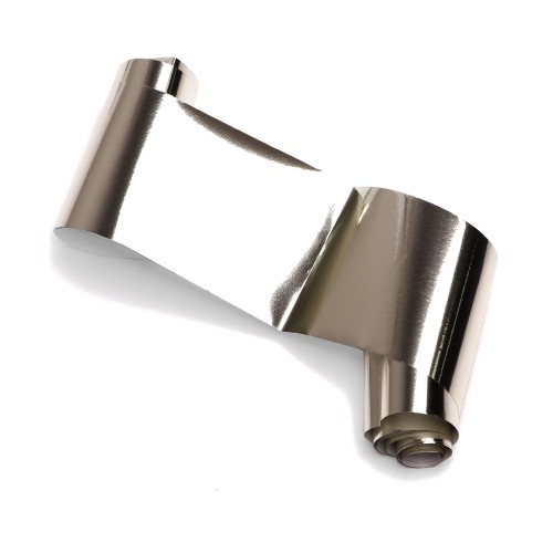 Komilfo casting foil, white gold, glossy