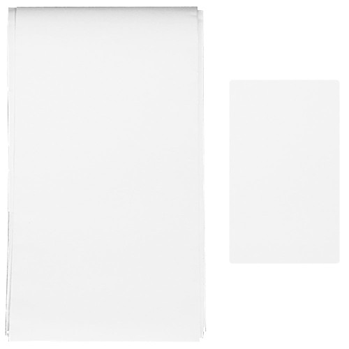 Komilfo foil for craquelure, white, matt Komilfo foil for craquelure, white, matt