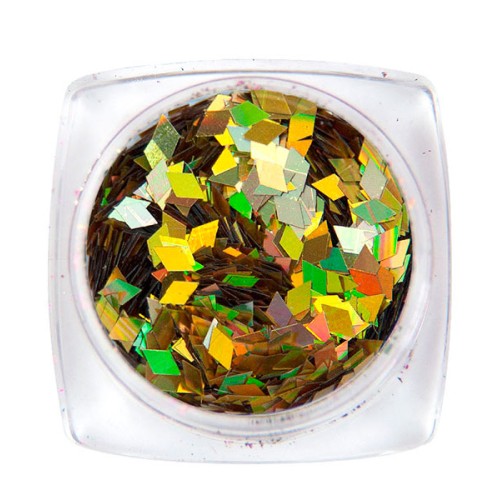 Komilfo diamonds 2 mm (gold hologram) 1.5 g
