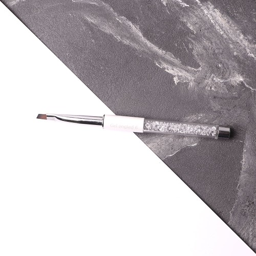 Komilfo Gel angled 6 brush (Nylon)