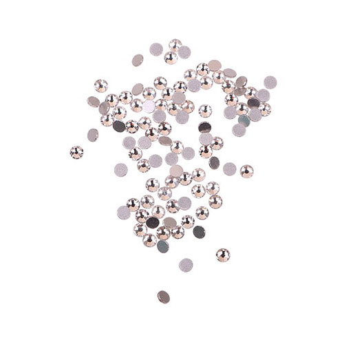 Komilfo Rhinestones Crystal, size 8 (100 pcs per pack) Komilfo Rhinestones Crystal, size 8 (100 pcs per pack)
