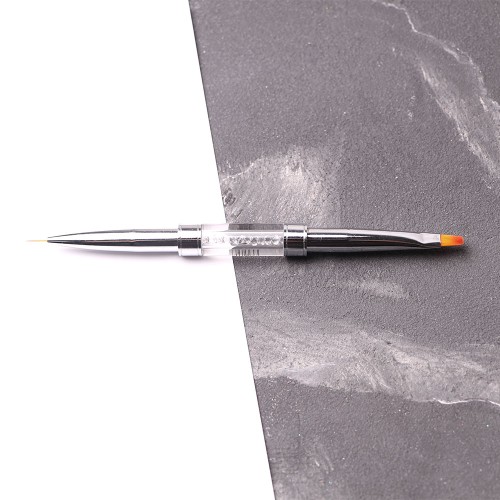 Komilfo Double Gel flat 4 (Nylon)/Liner 7 (Nylon)