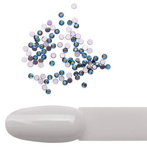 Komilfo rhinestones, Montana AB, size 4 (100 pcs per pack)