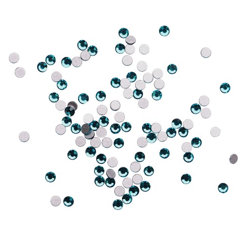 Komilfo rhinestones, Blue zircon, size 4 (pack of 100) Komilfo rhinestones, Blue zircon, size 4 (pack of 100)