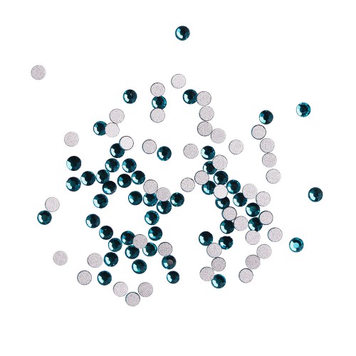 Komilfo rhinestones (pack of 100), Blue zircon, size 5 Komilfo rhinestones (pack of 100), Blue zircon, size 5