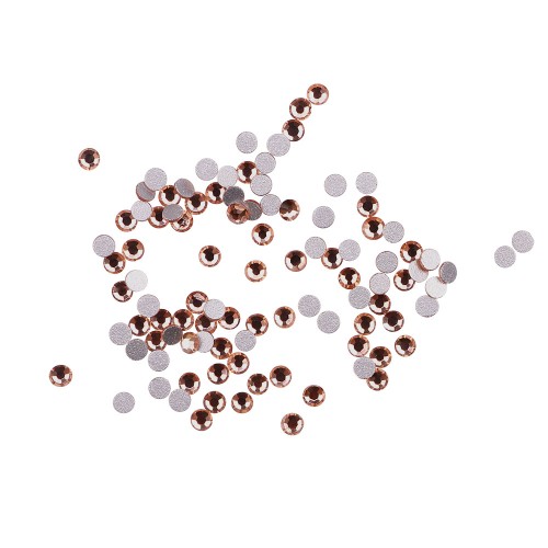 Komilfo rhinestones (pack of 100), Light Peach, size 5 Komilfo rhinestones (pack of 100), Light Peach, size 5