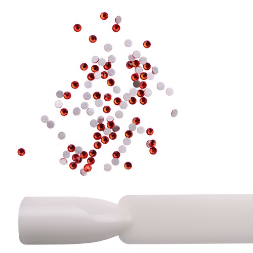 Komilfo rhinestones 100 pcs. packaged), Siam, size 4