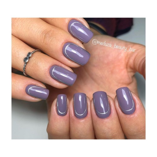 Гель-лак Komilfo Deluxe Series №D065 (темный серо-сиреневый, эмаль), 8 мл