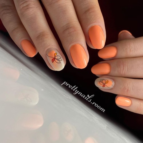 Гель-лак Komilfo Deluxe Series №D075 (персиковый, эмаль), 8 мл