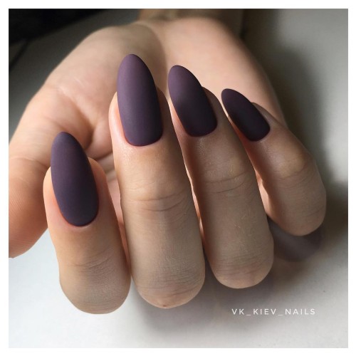 Гель-лак Komilfo Deluxe Series №D105 (серо-баклажановый, эмаль), 8 мл