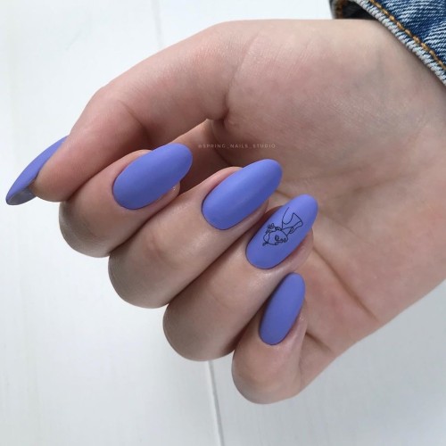 Гель-лак Komilfo Deluxe Series №D115 (лавандово-синий, эмаль), 8 мл