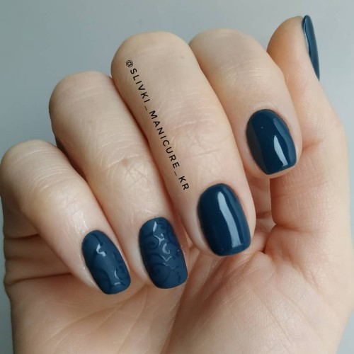 Гель-лак Komilfo Deluxe Series №D155 (темный нефритовый, эмаль), 8 мл