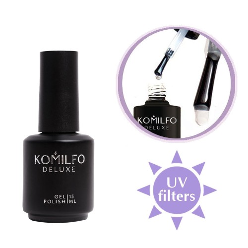 Komilfo Wipe Top – top for gel polish with a sticky layer, 15 ml Komilfo Wipe Top – top for gel polish with a sticky layer, 15 ml