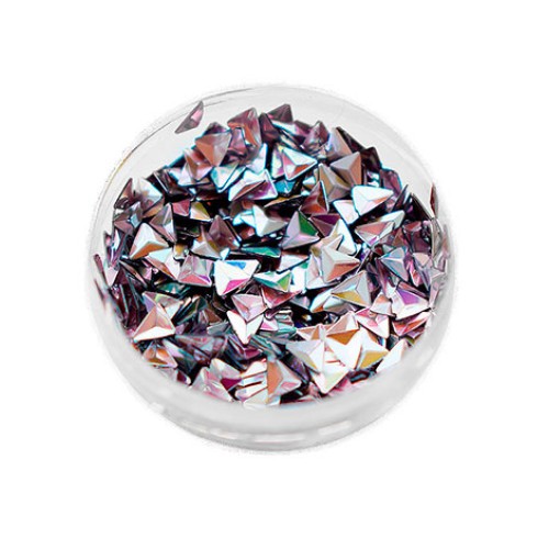 Komilfo 3D Dragon Scale №022, Triangle, Pearl, (1 g) Komilfo 3D Dragon Scale №022, Triangle, Pearl, (1 g)