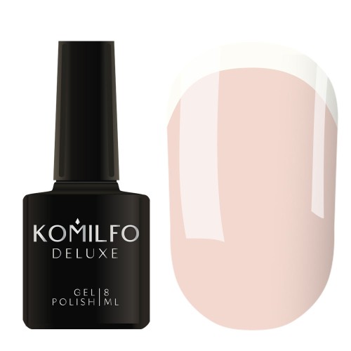 Гель-лак Komilfo French Collection №F004 (жемчужно-розовый, эмаль, для френча), 8 мл Гель-лак Komilfo French Collection №F004 (жемчужно-розовый, эмаль, для френча), 8 мл
