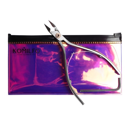 Komilfo Ultra M 13 mm, professional scissors with 2 springs, in a dichroic case Komilfo Ultra M 13 mm, professional scissors with 2 springs, in a dichroic case