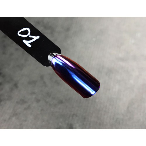 Komilfo rubbing Beetle №001 (violet-pink-blue), 0.5 g