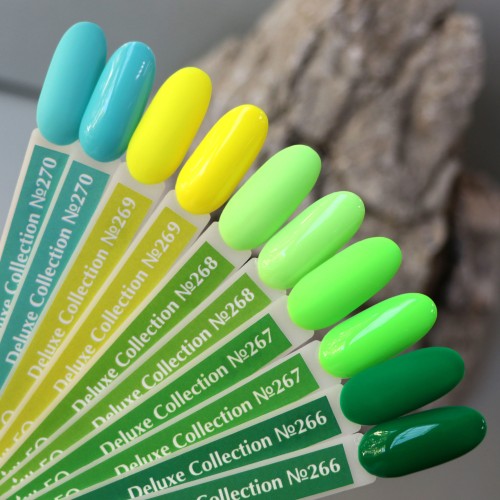 Гель-лак Komilfo Deluxe Series №D269 (желтый, неоновый, эмаль), 8 мл