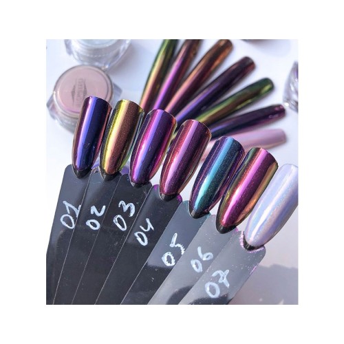 Komilfo rubbing Beetle №001 (violet-pink-blue), 0.5 g