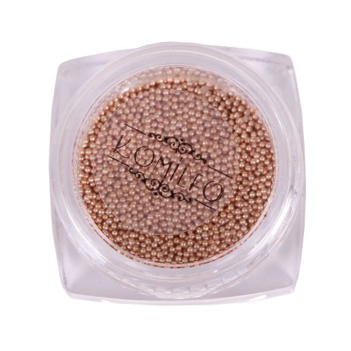 Komilfo broths (metal) rose gold, 0.8 mm, 6 grams