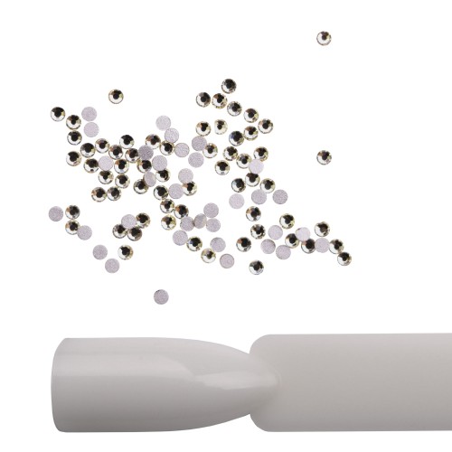 Komilfo strasses (pack of 100), Jonquil, size 4